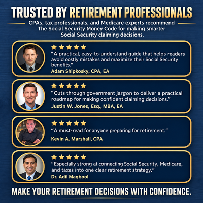 The Social Security Money Code: How to Choose the Right Time to Claim, Avoid Costly Medicare & Tax Mistakes + Maximize Every Dollar of Retirement Income You've Earned