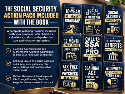 The Social Security Money Code: How to Choose the Right Time to Claim, Avoid Costly Medicare & Tax Mistakes + Maximize Every Dollar of Retirement Income You've Earned